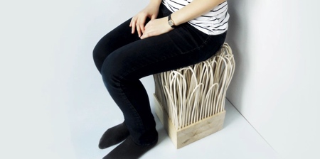 Rattan Stool