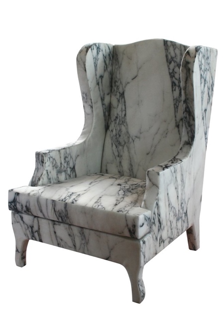 Fake Marble Chair