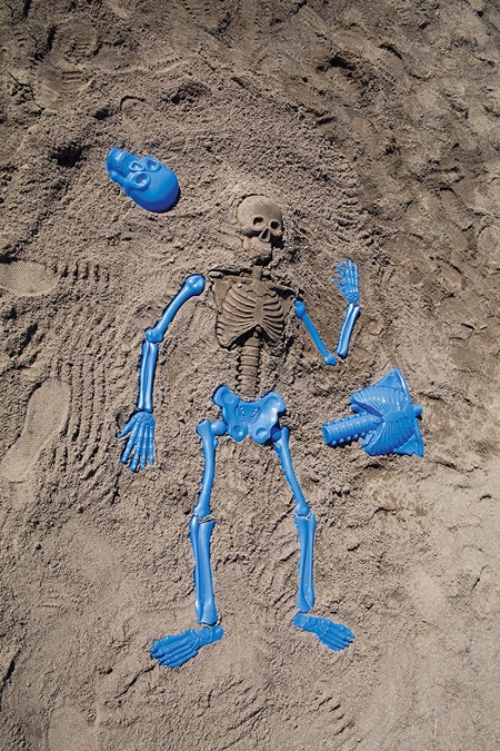 Human Skeleton Sand Mold