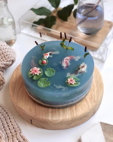 Koi Fish Cake