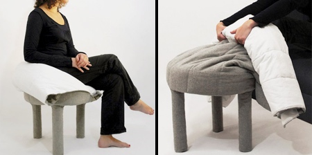 Blanket Footrest Chair