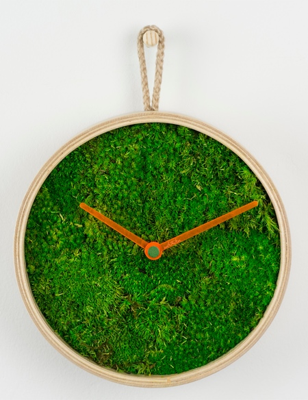 Green Grass Clock