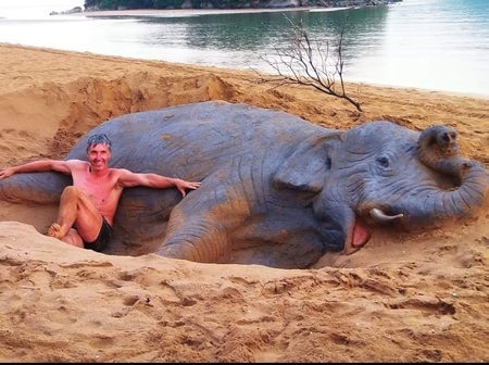 Realistic Sand Sculptures