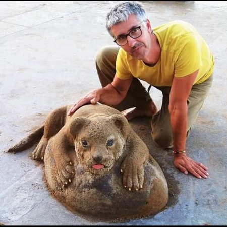 Andoni Bastarrika Sand Sculptures