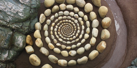Stones Land Art