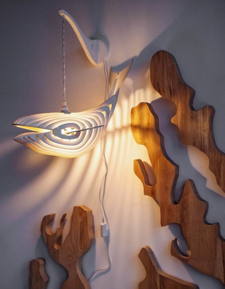 Eduard Golikov Whale Lamp