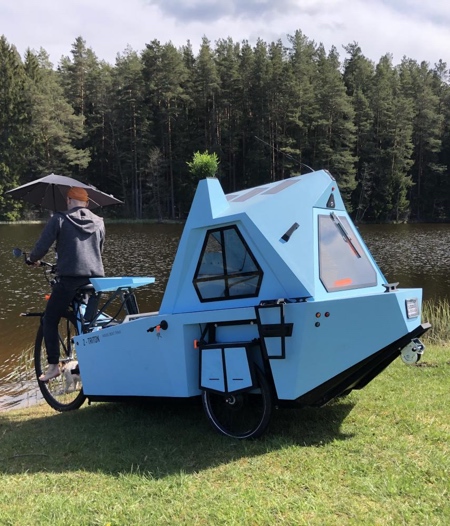 Z-TRITON Amphibious Tricycle Camper