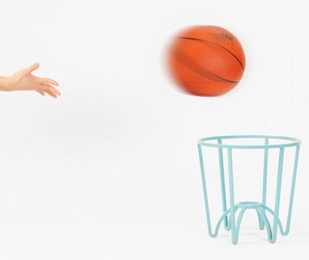 Joong Han Lee Basketball Stool