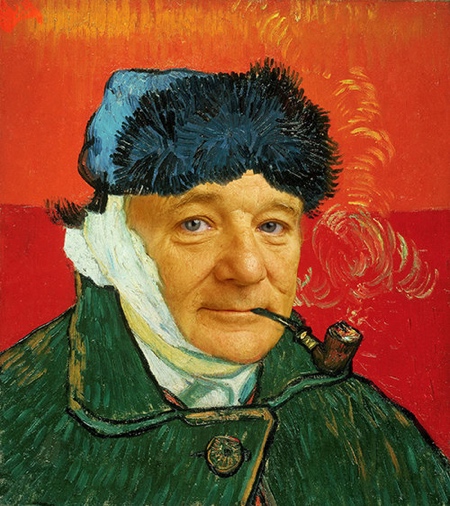 Bill Murray in Famous Paintings