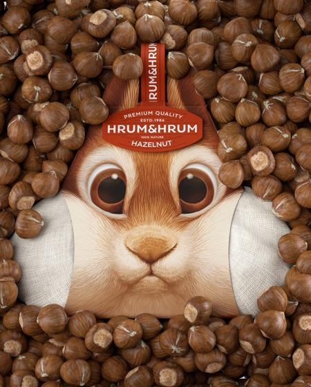 Creative Hazelnut Packaging