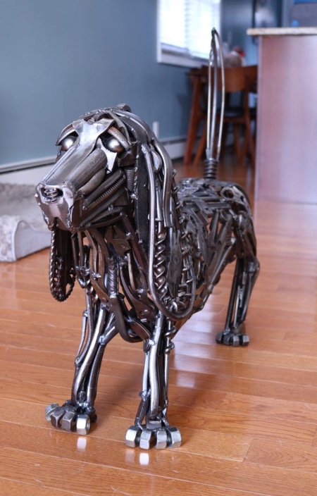 Scrap Metal Sculpture