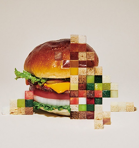 Pixel Food Art