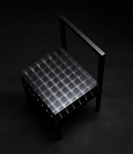 Optical Illusion Spike Chair