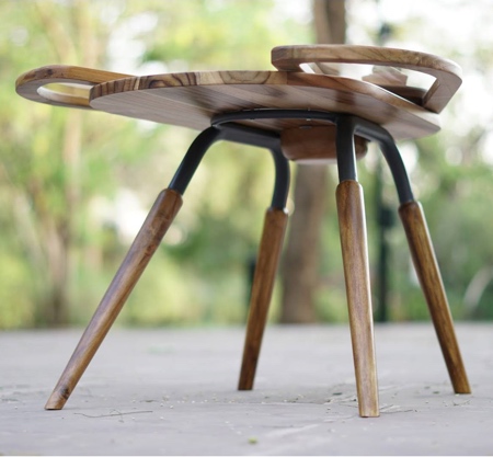 Wooden Beetle Table