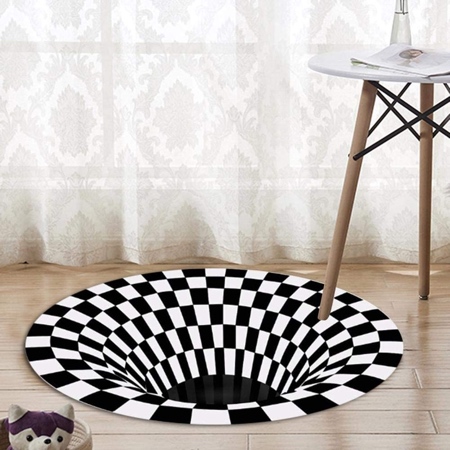 Optical Illusion Rug