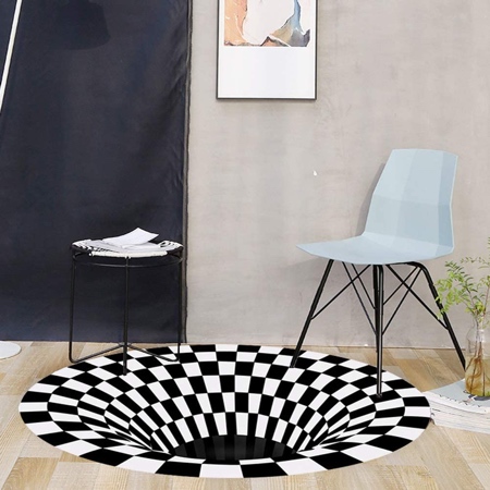 3D Visual Illusion Rug