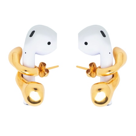 Amazon.com: AoedeJ Anti-lost Holder Earrings for AirPods 14K Gold Plated  Dangle Earring Wireless Earphone Holder Strap Compatible with AirPods Pro 1  & 2 (Ear Cuff-1) : Electronics