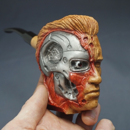 Terminator Wooden Pipe