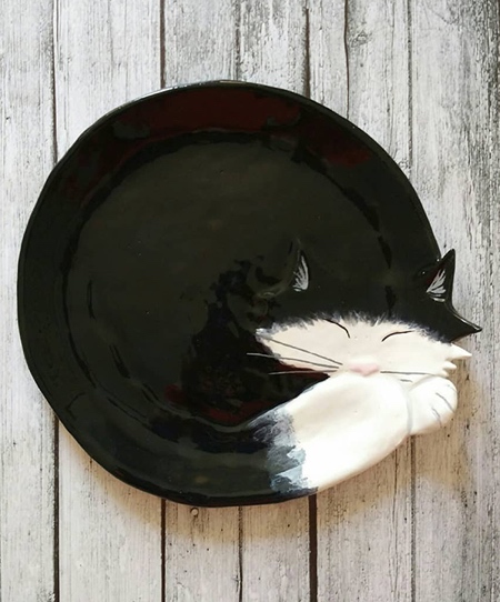 Cat Plate