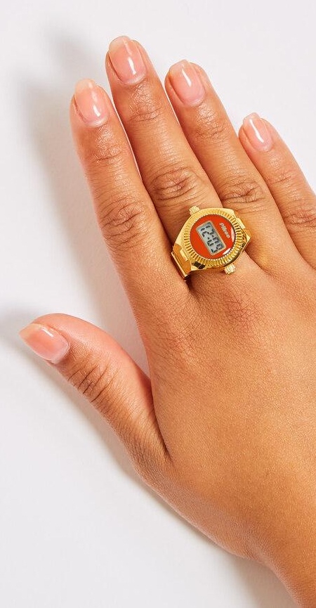 Vintage Ring, Gothic Hip Hop Mini Ring Watch Digital Watch Ring, Y2K Rings,  Steampunk Ring, Unique Watch Ring, Adjustable Unique Ring,gift - Etsy