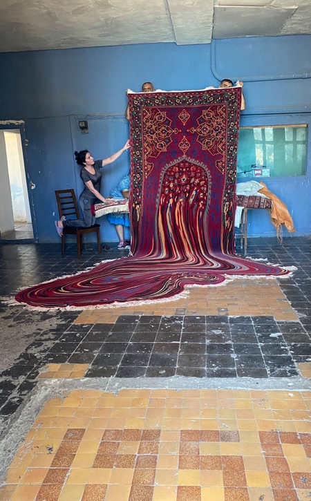 Faig Ahmed Melting Carpet