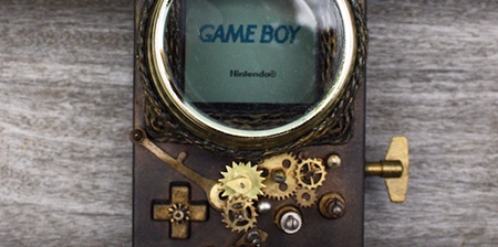 Steampunk Game Boy