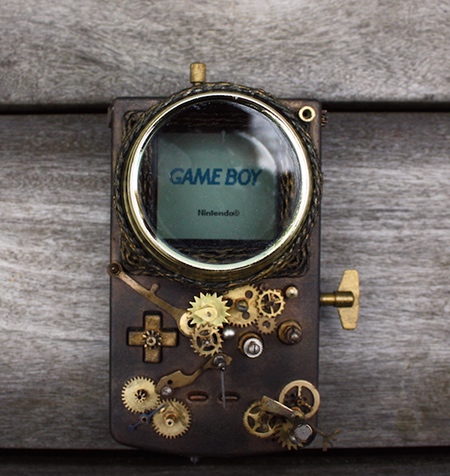 Steampunk Game Boy Color