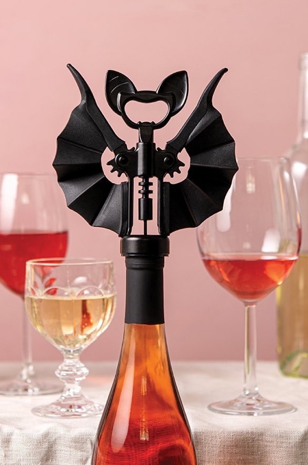 Bat Corkscrew Bottle Opener