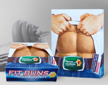 Fit Buns Bread Packaging