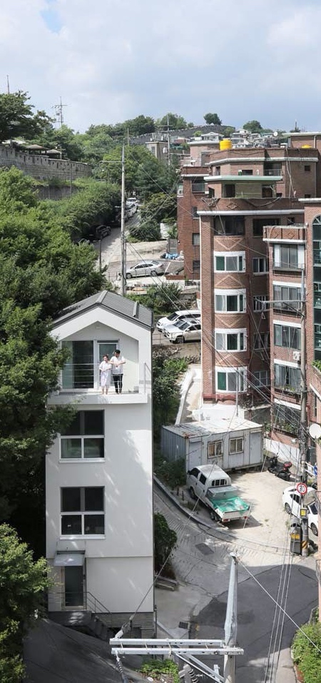 Vertical Stacked House