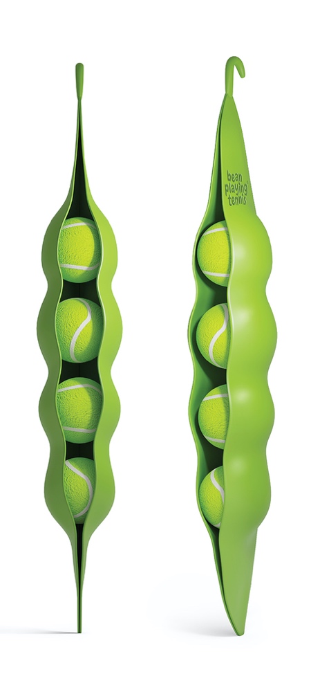 Green Bean Tennis Ball Packaging