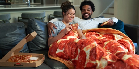 Pizza Hut Blanket