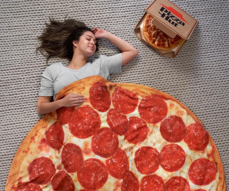 Pizza Hut Weighted Blanket