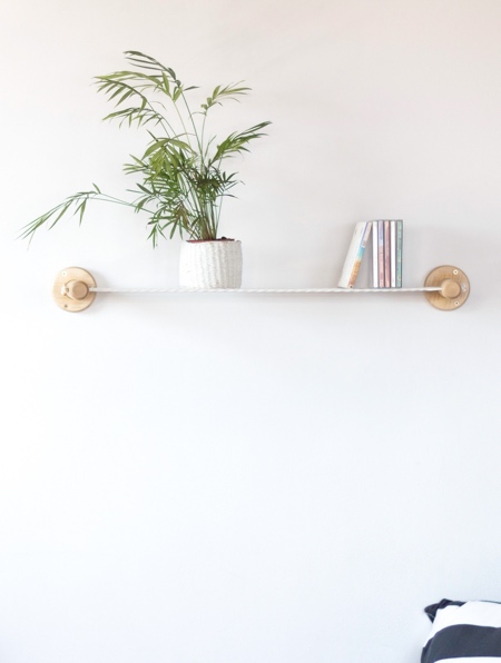 Rope Bookshelf