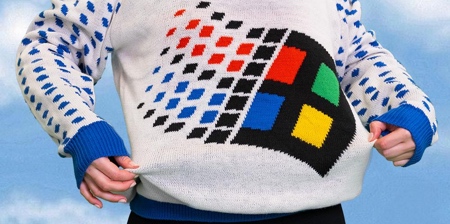 Microsoft Windows Sweater