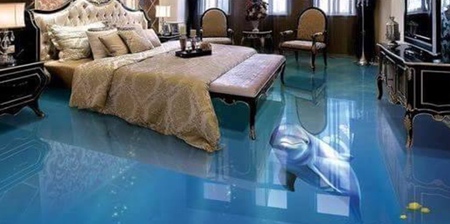 3D Glass Floors