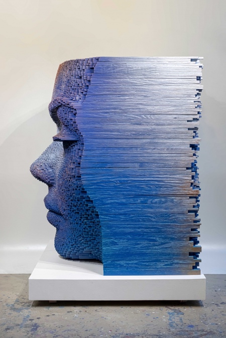 Gil Bruvel Face Sculpture