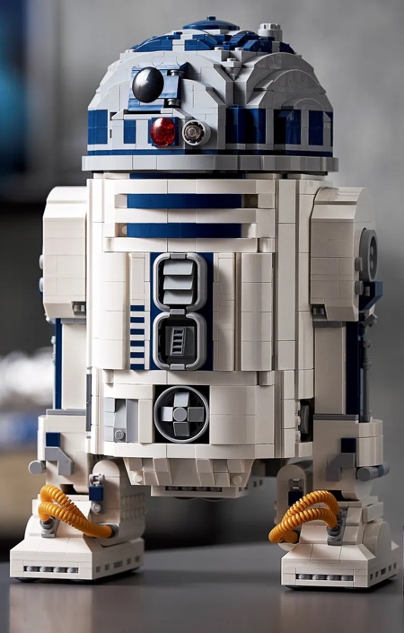 R2-D2 Made of LEGO