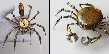 Steampunk Spiders