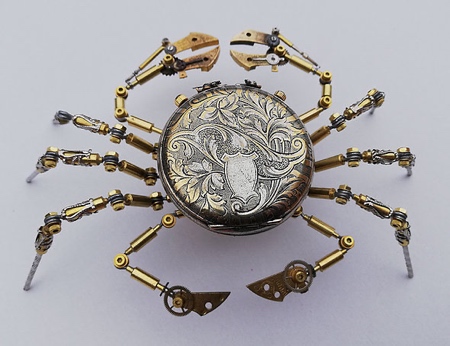 Antique Watch Spider