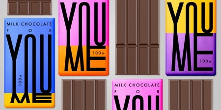 YOU ME Chocolate Packaging