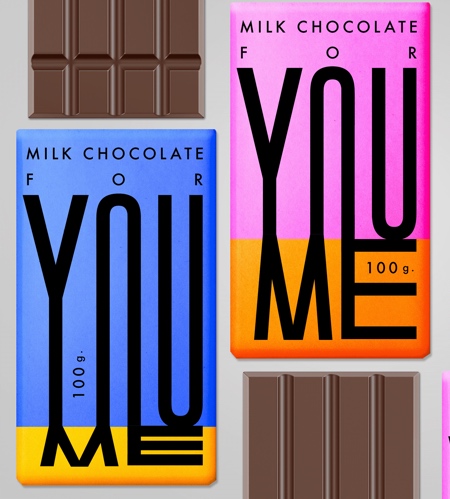 YOU and ME Chocolate Packaging