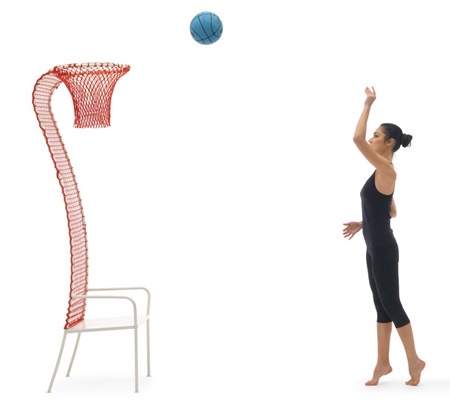 Basketball Hoop Chair