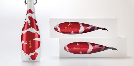 Koi Fish Bottle Packaging