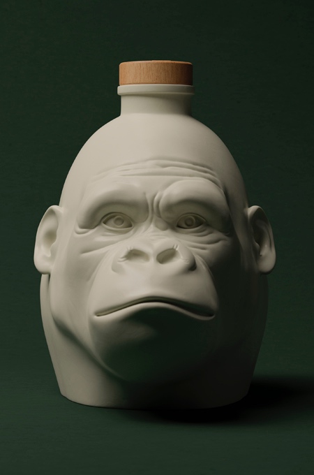 King Kong Head Bottle