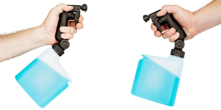 Pivoting Spray Bottle