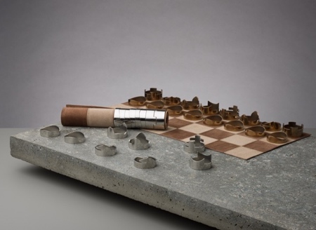 Roll Up Chess Board