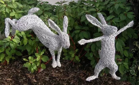 Chickenwire Sculpture