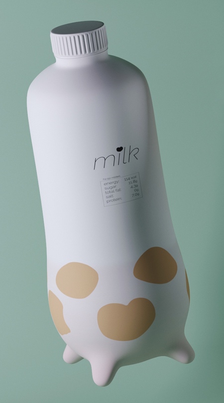 Cow Milk Bottle