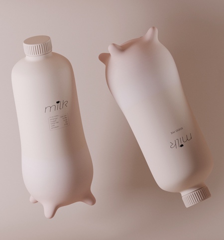Cows Milk Packaging